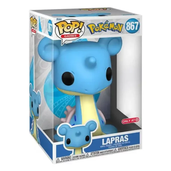 Funko Pop Pokémon Lokhlass Special Edition 10" 867 Pop - POKEMON - Lokhlass Special Edition 10" (867)