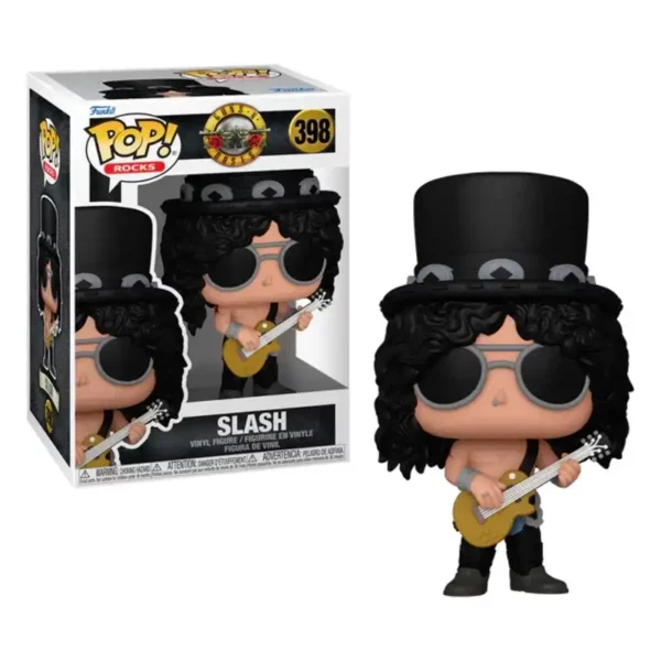 Funko Pop Rocks Slash Guns and Roses 51 Pop - ROCKS - Slash Guns N' Roses (51)