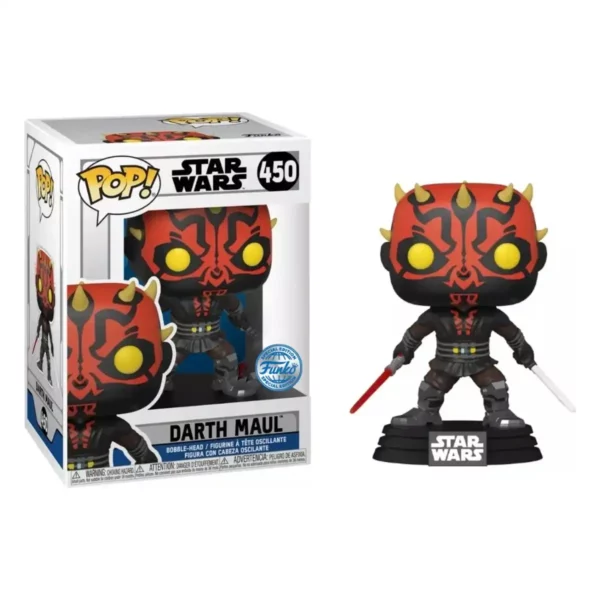 Funko Pop Star Wars Darth Maul Exclusive 450 Pop - STAR WARS - Darth Maul (450) Exclusive