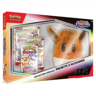 Coffret Pokemon Evolutions Prismatiques Pochette Accessoires 8.5