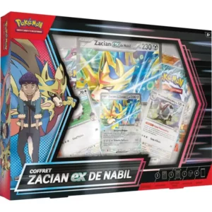Coffret Pokemon Zacian Ex de Nabil