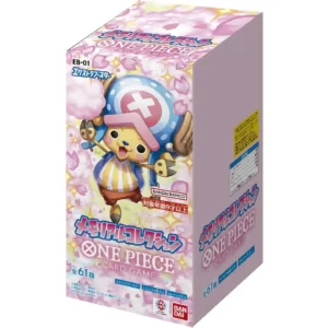 Display One Piece Memorial Collection Chopper (EB01) Japonais 24 Boosters