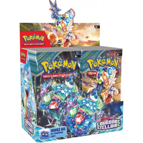 display-pokemon-36-boosters-couronne-stellaire Display Pokémon EV07 Couronne Stellaire 36 Boosters