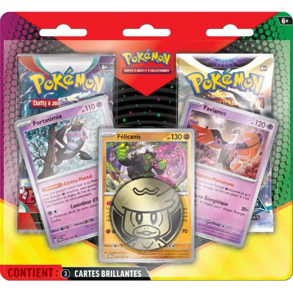 duopack-pokemon-fortussimia-felicanis-favianos-ev01-eb09 Duopack Pokémon Fortussimia, Félicanis, Favianos (EV01, EB09)