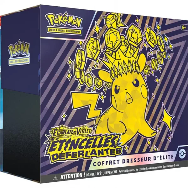 ETB Coffret Pokémon Dresseur d’Elite Etincelles Déferlantes EV08