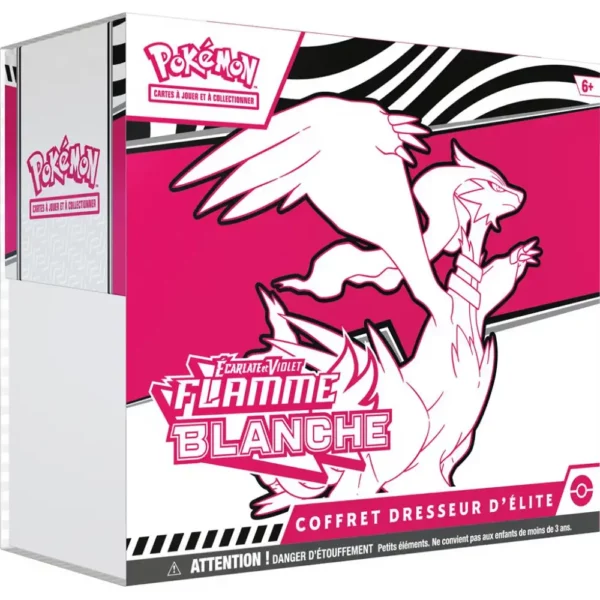 etb-pokemon-flamme-blanche-francais ETB Pokémon Coffret Dresseur d’Elite Flamme Blanche EV10.5
