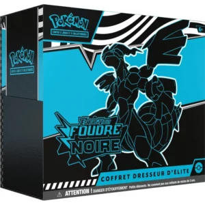 ETB Pokémon Coffret Dresseur d’Elite Foudre Noire EV10.5