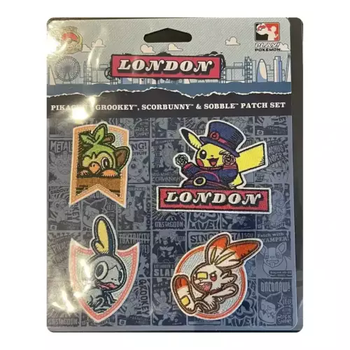 Patch Set Pokémon World Championships London 2022 Pokémon 2022 London World Championships Pokémon Center Exclusive Patch Set