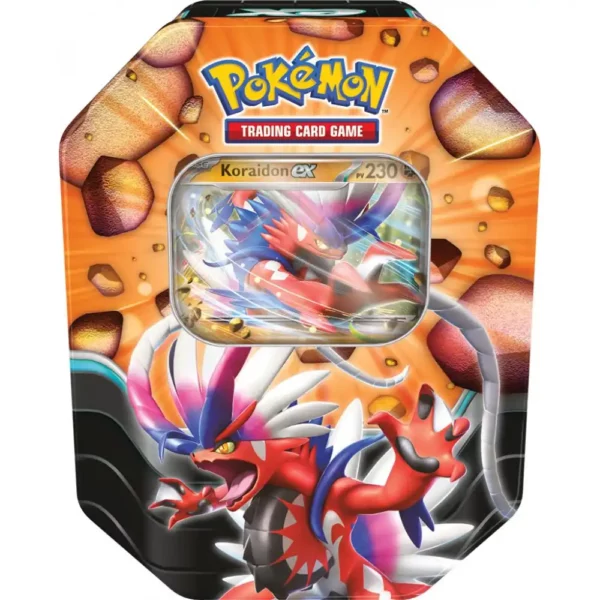pokebox-pokemon-legendes-tranchantes-koraidon Pokébox Pokémon Légendes Tranchantes - 2 Modèles Zacian Ex / Koraidon Ex