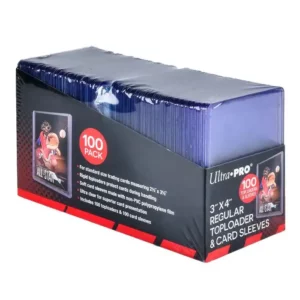 Pack Ultra Pro 100 Toploader Regular & 100 Sleeves Soft