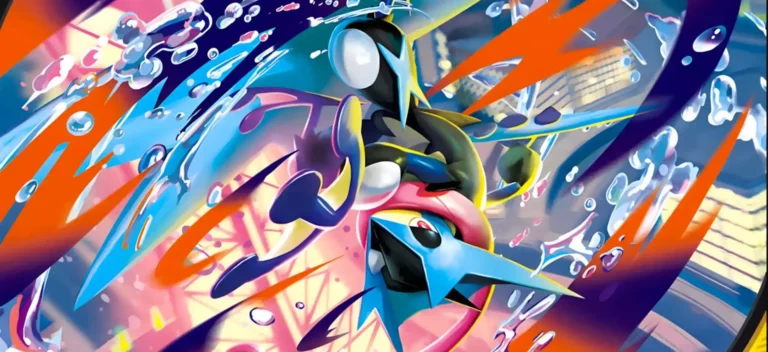 Méga-Amphinobi-ex dans Pokémon Méga-Évolution – Chaos Ascendant