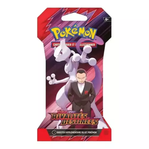 Booster Blister Pokémon EV10 Rivalités Destinées Booster Pokémon EV10 Rivalités Destinées
