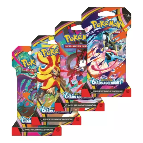 Booster Blister Pokémon ME04 Chaos Ascendant