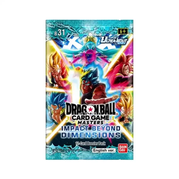 Booster Dragon Ball Super Impact Beyond Dimensions B31 version anglaise