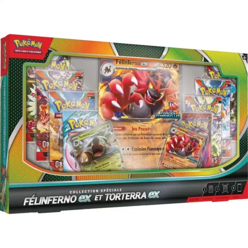 coffret-pokemon-felinferno-ex-et-torterra-ex Coffret Pokémon Félinferno Ex Et Torterra Ex