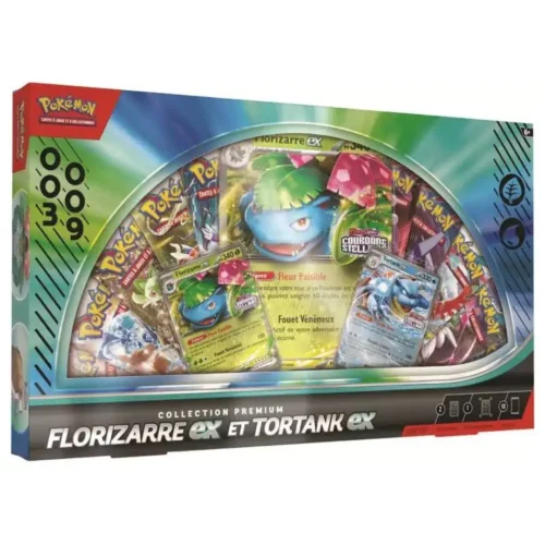 Coffret Pokémon Florizarre Ex et Tortank Ex Coffret Pokémon Florizarre Ex et Tortank Ex