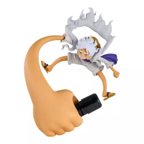 Figurine Luffy Gear 5 Fig Life! Vol. 4 Banpresto Figurine Monkey D. Luffy Gear 5 Fig Life! Vol. 4 - One Piece Banpresto 12 cm