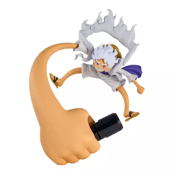 Figurine Luffy Gear 5 Fig Life! Vol. 4 Banpresto Figurine Monkey D. Luffy Gear 5 Fig Life! Vol. 4 - One Piece Banpresto 12 cm