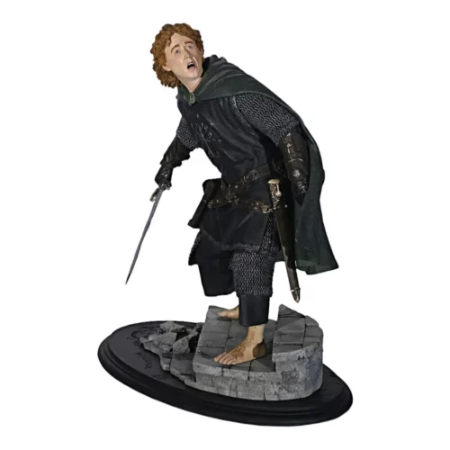 Figurine Pippin Garde de la Citadelle Sideshow Weta – Le Seigneur des Anneaux (édition limitée 2000 ex.)