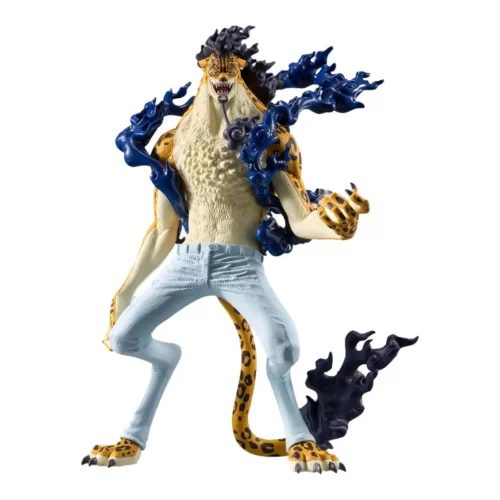 Figurine Rob Lucci Awakening King of Artist - One Piece Banpresto 19 cm