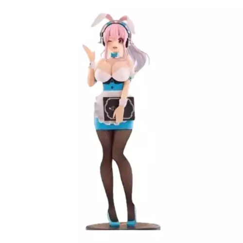 Figurine Super Sonico BiCute Bunnies secrétaire bleue FuRyu