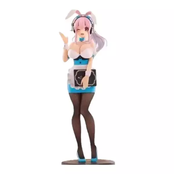 Figurine Super Sonico BiCute Bunnies secrétaire bleue FuRyu Figurine Super Sonico BiCute Bunnies secrétaire bleue FuRyu