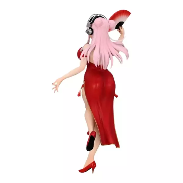Figurine Super Sonico Trio-Try-iT robe rouge FuRyu – vue 2 Figurine Super Sonico Trio-Try-iT robe rouge FuRyu - image 2