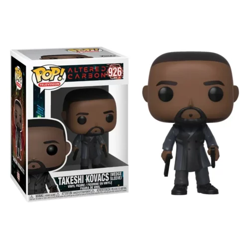 Funko Pop Altered Carbon Takeshi Kovacs Wedge Sleeve 926 Pop - ALTERED CARBON - Takeshi Kovacs Wedge Sleeve (926)