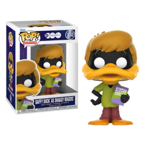 Funko Pop Looney Tunes Daffy Duck as Shaggy Rogers 1240 Pop - WARNER BROS - Daffy Duck as Shaggy Rogers (1240)