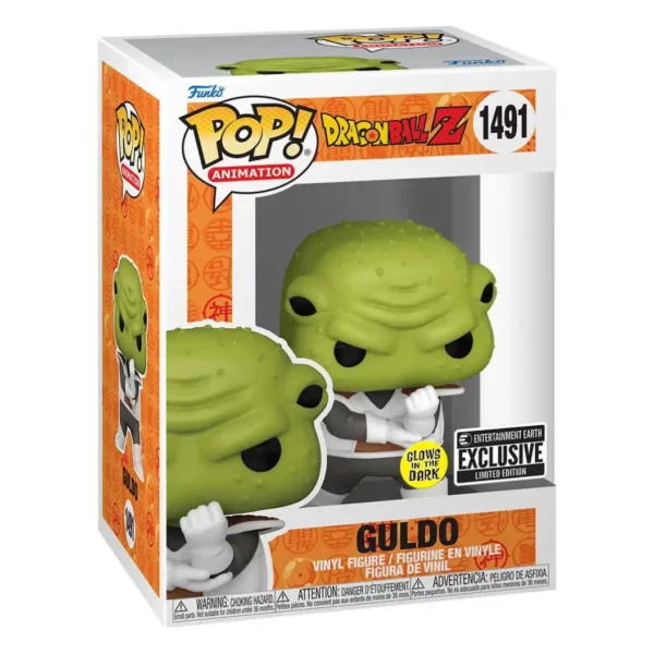 Funko Pop Dragon Ball Z Guldo Special Edition GITD 1491 Pop - DRAGON BALL Z - Guldo Special Edition (1491) GITD