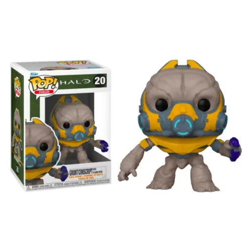 Funko Pop Halo Grunt with Plasma Pistol 20 Pop - HALO - Grunt Conscript with Plasma Pistol (20)