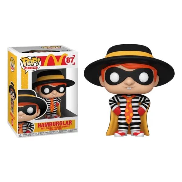 Funko Pop McDonald's Hamburglar 87 Pop - ICONS MC DONALD'S - Hamburglar (87)