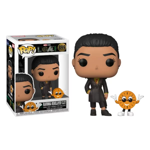 Funko Pop Loki Ravonna Renslayer with Miss Minutes 899 Pop - LOKI - Ravonna Renslayer with Miss Minutes (899)