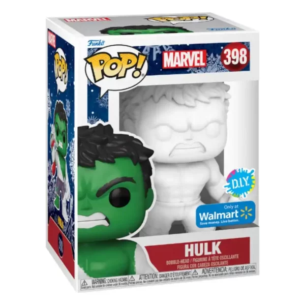 Funko Pop Marvel Hulk D.I.Y. Special Edition 398 Pop - MARVEL - Hulk D.I.Y. Special Edition (398)