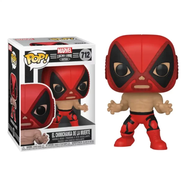 Funko Pop Marvel El Chimichanga de la Muerte 712 Pop - MARVEL LUCHA LIBRE - El Chimichanga de la Muerte (712)