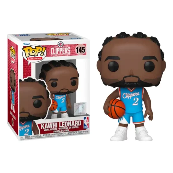 Funko Pop NBA Kawhi Leonard Clippers 145 Pop - NBA BASKETBALL - Kawhi Leonard Clippers (145)