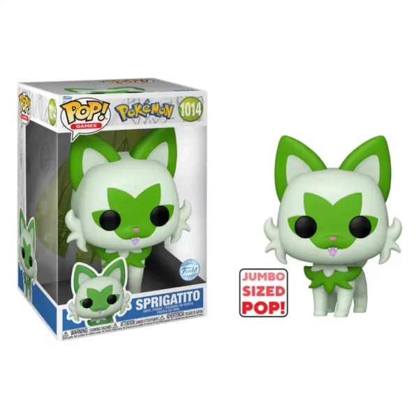 Funko Pop Pokémon Poussacha Special Edition 10" 1014 Pop - POKEMON - Poussacha Special Edition 10" (1014)