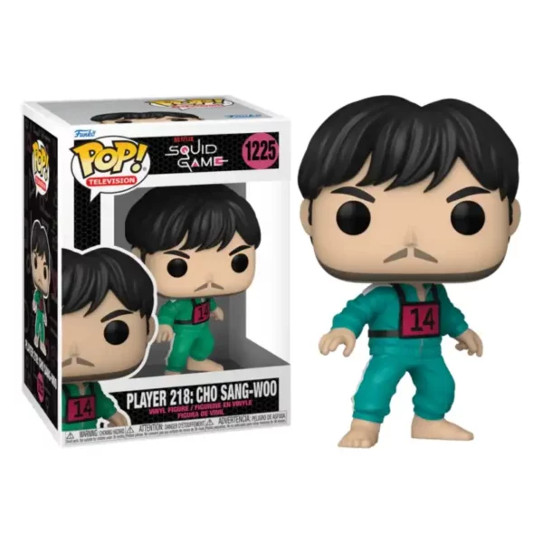 Funko Pop Squid Game Player 218: Cho Sang-Woo 1225 Pop - SQUID GAME - Player 218: Cho Sang-Woo (1225)