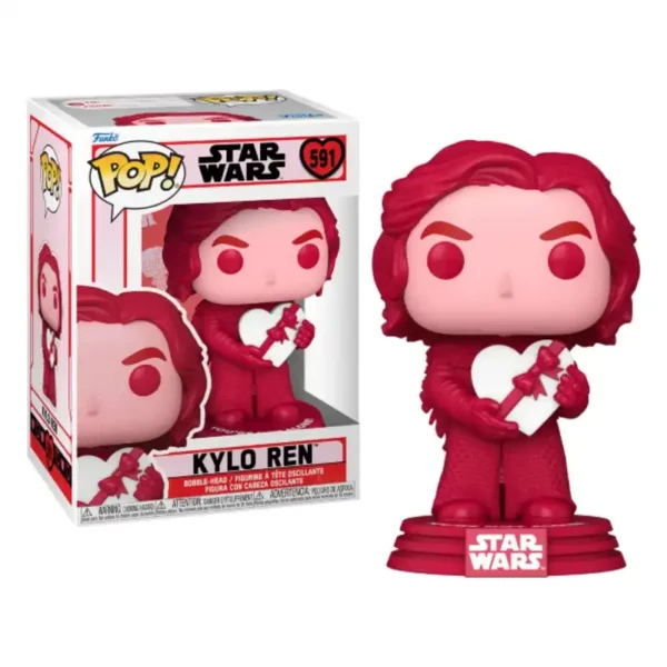 Funko Pop Star Wars Kylo Ren Valentine's Day 591 Pop - STAR WARS - Kylo Ren Valentine's Day (591)