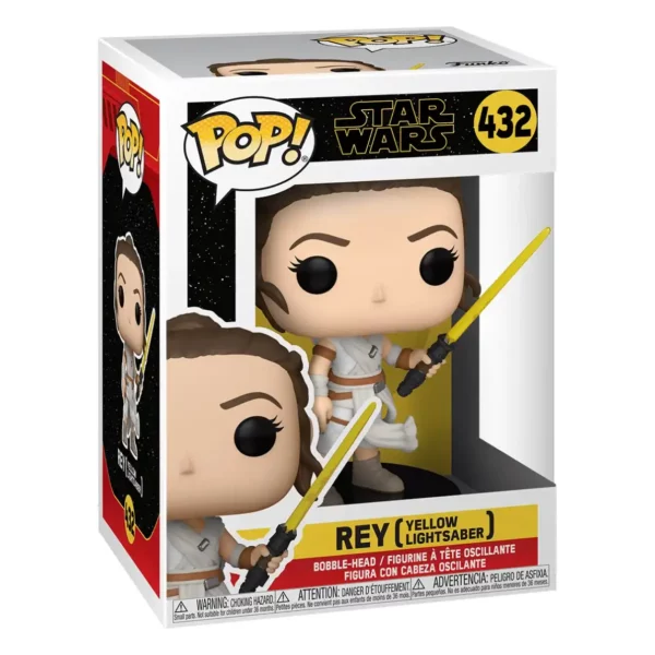Funko Pop Star Wars Rey Yellow Saber 432 Pop - STAR WARS - Rey Yellow Saber (432)