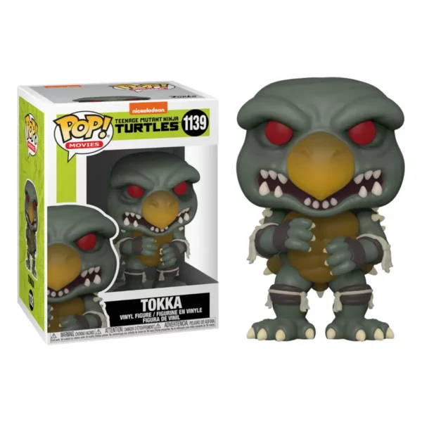 Funko Pop Tortues Ninja Tokka 1139 Pop - TEENAGE MUTANT NINJA TURTLES - Tokka (1139)