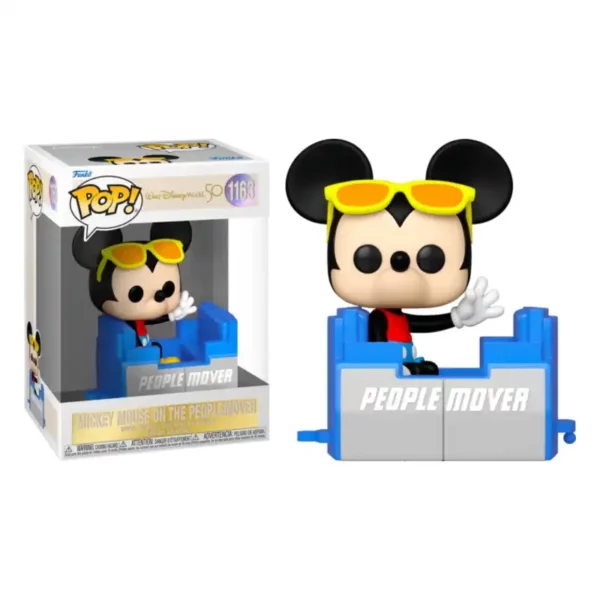 Funko Pop Disney Mickey Mouse On the Peoplemover 1163 Pop - WALT DISNEY WORLD 50 - Mickey Mouse On the Peoplemover (1163)