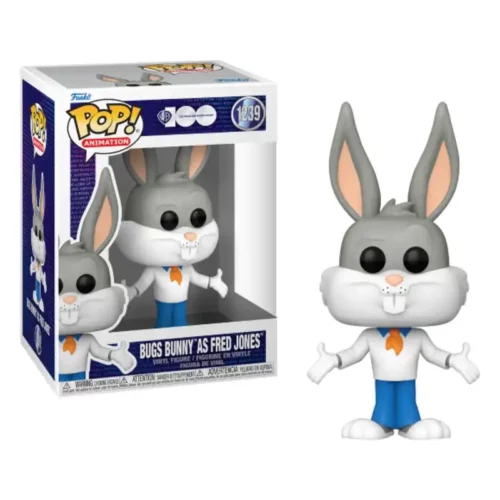 Funko Pop Looney Tunes Bugs Bunny as Fred Jones 1239 Pop - WARNER BROS - Bugs Bunny as Fred Jones (1239)