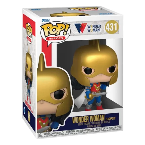 Funko Pop Wonder Woman Flashpoint 431 Pop - WONDER WOMAN - Wonder Woman Flashpoint (431)