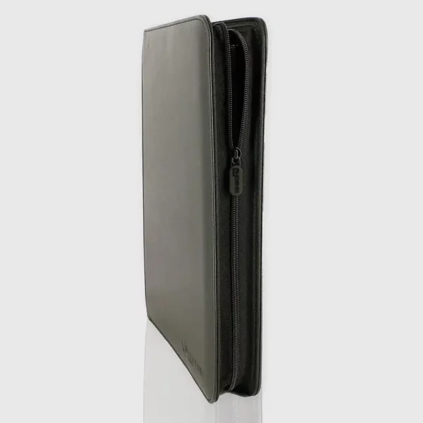 portfolio-phoenix-shield-zip-up-album-360-cartes-toploaders-noir-profil Portfolio Phoenix Shield Zip Up Album 360 Cartes Toploaders Noir