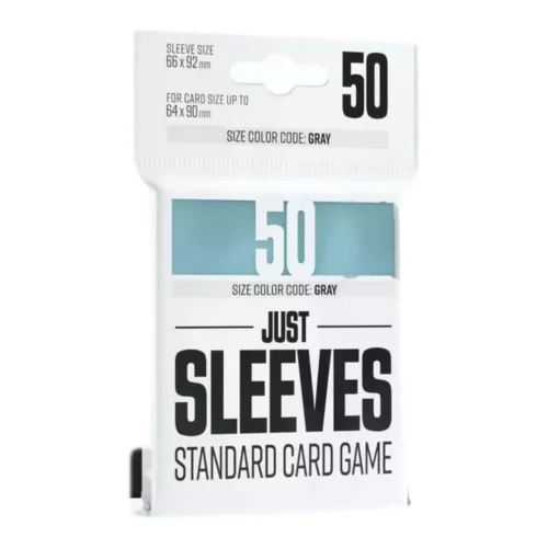 Sleeves Gamegenic Just Sleeves Standard x50 - 66 x 92 mm (cartes Pokémon et TCG)