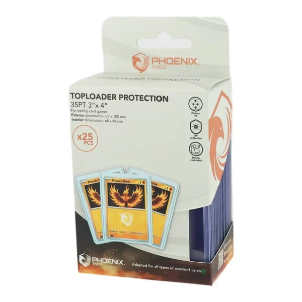 Toploaders Regular x25 Phoenix Shield Toploader x25 Pokémon Phoenix Shield