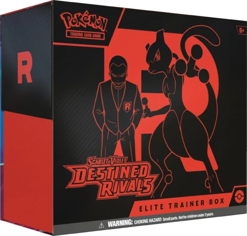 ETB Pokémon Destined Rivals SV10, Elite Trainer Box en anglais ETB Pokémon Coffret Dresseur Destined Rivals EV10