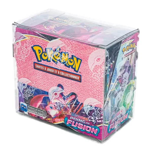 Protection Crystal Box Souple Display Pokémon 36 Boosters