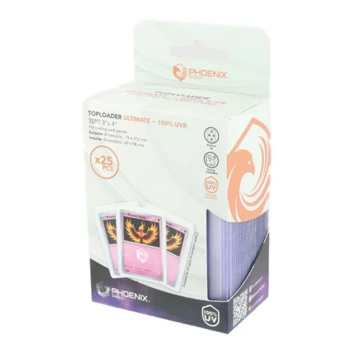 Toploaders Ultimate 100 % UV x25 - Phoenix Shield 35 PT
